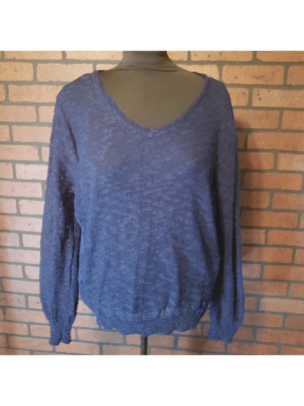Mine Too Lightweight Sweater with Lace side accent